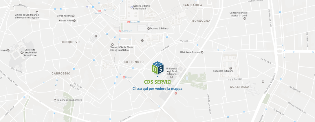 Mappa CDS Servizi
